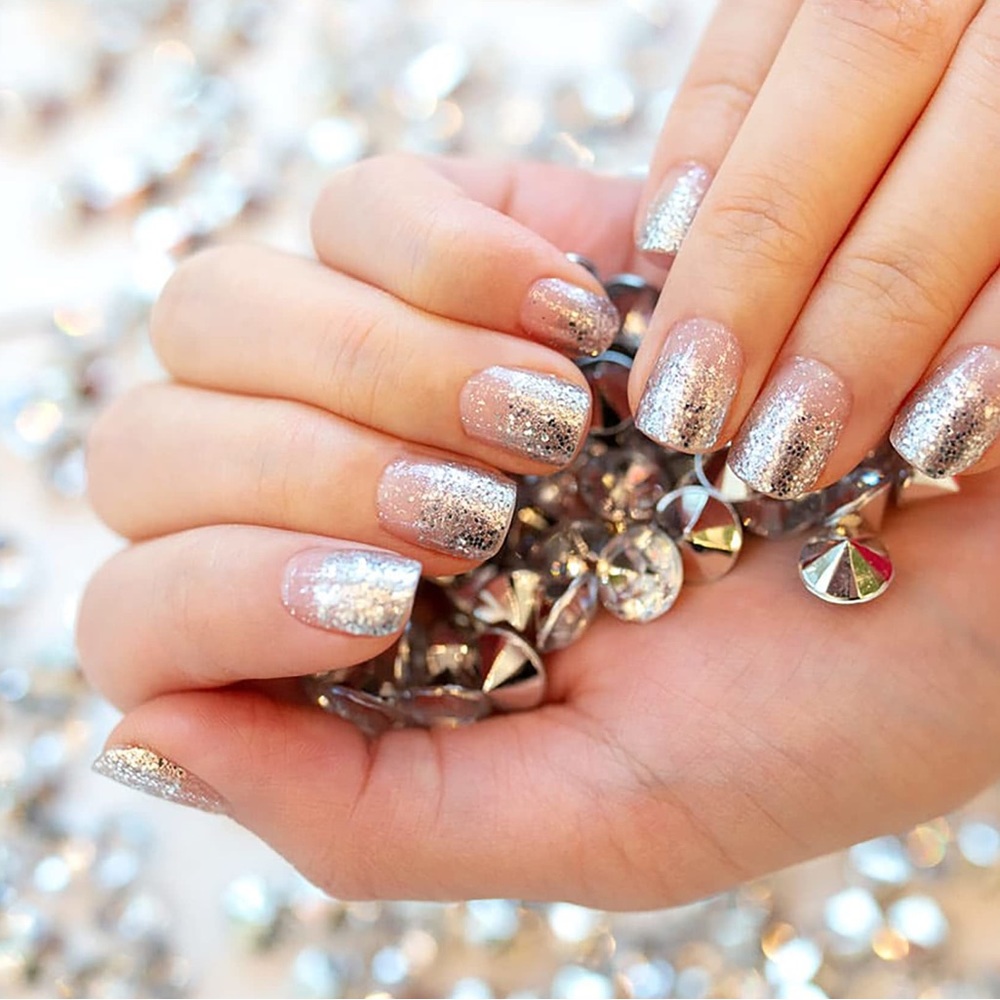 Color Street | Dripping in Diamonds nail polish strips